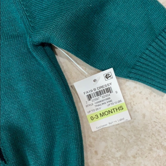 NWT First Impressions Penguin Holiday Sweater 0-3 - Picture 4 of 5